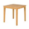 Robalt Outdoor 800mm Wooden Dining Table In Natural