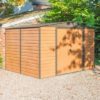 Watten Metal 10x8 Apex Shed With Floor And Assembly