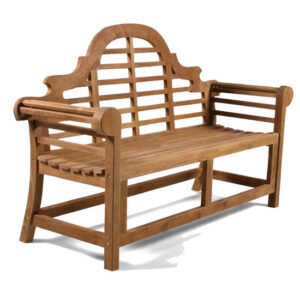 Larya Teak Wooden Garden 3 Seater Bench In Teak