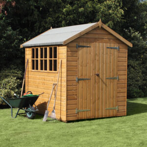 16′ x 12′ Traditional Heavy Duty Shiplap Apex Wooden Garden Shed (4.88m x 3.66m)