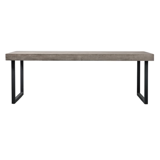 Keyser Rectangular Outdoor Teak Wood Dining Table In Natural