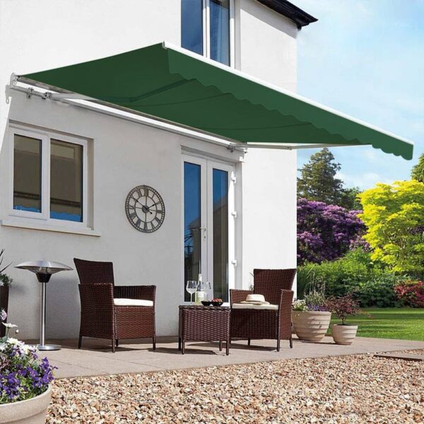 Manual Shelter Retractable Patio Awning