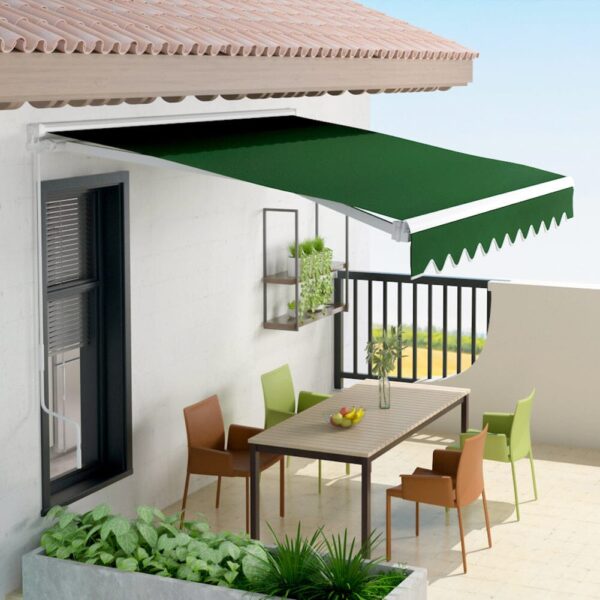 Manual Shelter Retractable Patio Awning