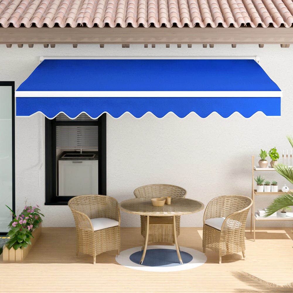 Manual Shelter Retractable Patio Awning