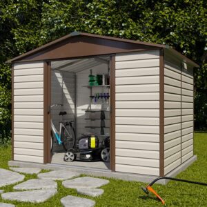 10′ x 8′ Yardmaster Shiplap Metal Shed (3.03m x 2.37m)