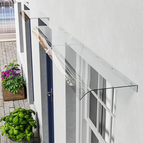 Transparent Window Door Awning Canopy