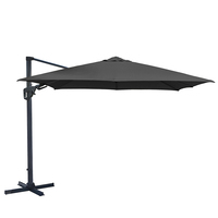 3.5m Premium Cantilever Parasol – Grey